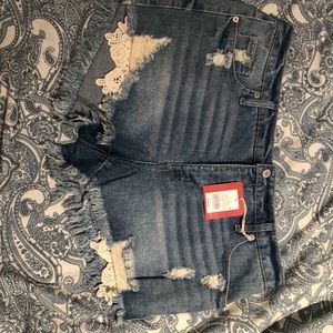 Mossimo blue denim jean shorts